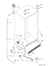 Схема №10 S25B RWW22-A/G с изображением Держатель двери для холодильной камеры Whirlpool 481241719107
