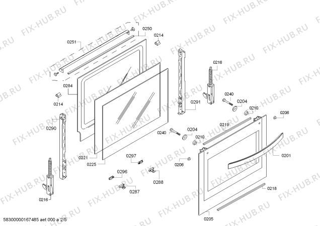 Схема №5 3HB559XP Horno.balay.py.2d.CFg.E3_MCT.pt_bas.inx с изображением Модуль управления, незапрограммированный для духового шкафа Bosch 00743516