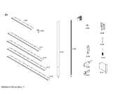 Схема №1 CIZMI200 с изображением Декоративная рамка для холодильной камеры Bosch 00248647