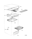Схема №4 WBM 37 127V с изображением Дверца для холодильной камеры Whirlpool 481244268969