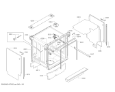 Схема №6 SGE63E15UC с изображением Модуль управления для посудомойки Bosch 00706177