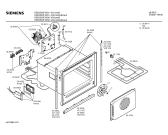 Схема №6 HB55041FN с изображением Панель для духового шкафа Siemens 00287355