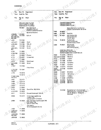 Схема №9 FV7837 с изображением Модуль для телевизора Siemens 00752260