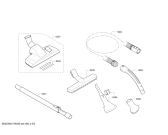 Схема №5 BGS4220AU BOSCH Runn'n Hepa Parquet 2200W с изображением Крышка для мини-пылесоса Bosch 00754079
