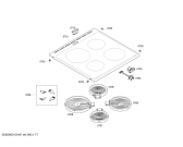 Схема №7 3CVX463B с изображением Стеклокерамика для духового шкафа Bosch 00476560