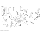 Схема №6 SMV40C00EU Silence с изображением Передняя панель для посудомоечной машины Bosch 00742478