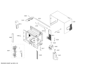 Схема №4 3WG458XD с изображением Дверь для плиты (духовки) Bosch 00478280