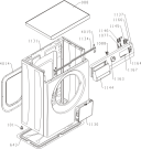 Схема №5 WS62SY2B (434889, PS10/21120) с изображением Декоративная панель для стиральной машины Gorenje 435678