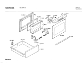 Схема №5 HS2404 с изображением Панель для плиты (духовки) Siemens 00117319