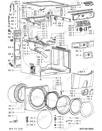 Схема №2 MAXY 100-I GT/BC с изображением Микрофильтр для стиральной машины Whirlpool 481244011584