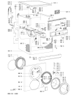 Схема №2 MONTANA 1400 с изображением Модуль (плата) для стиралки Whirlpool 481221470191