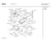 Схема №11 KGU6655 с изображением Панель для холодильной камеры Bosch 00355480