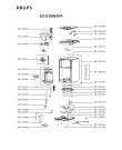 Схема №1 EC313050/87A с изображением Электропитание для электрокофеварки Krups SS-202924