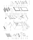 Схема №1 KVMG 1545/2 с изображением Декоративная панель для холодильной камеры Whirlpool 481946089511