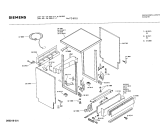 Схема №5 SN1503 с изображением Панель для электропосудомоечной машины Siemens 00114899