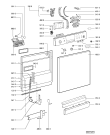 Схема №2 ESPECIAL IX 5 EN 1 с изображением Обшивка для посудомоечной машины Whirlpool 481245373435