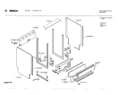 Схема №5 0730203500 SMU2200 с изображением Панель для посудомойки Bosch 00113594