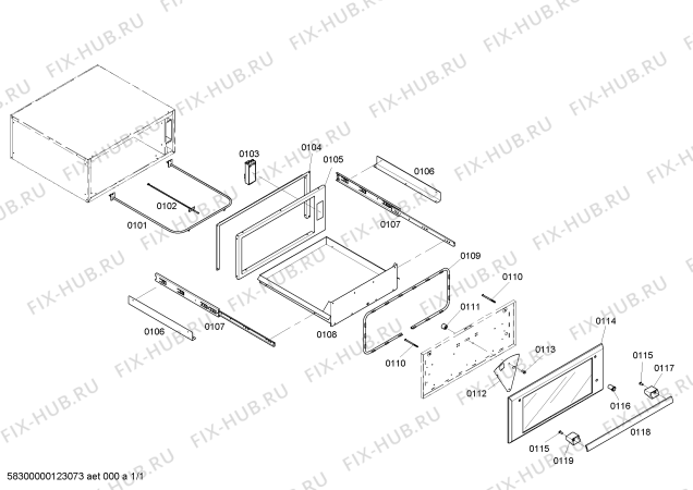 Схема №1 WD27ES с изображением Панель для плиты (духовки) Bosch 00144671