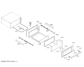 Схема №1 WD27ES с изображением Панель для плиты (духовки) Bosch 00144671