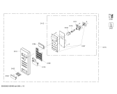 Схема №3 3WGX2539P с изображением Панель управления для микроволновки Bosch 00674724