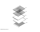 Схема №6 HB65AR620S H.SE.PY.L3D.IN.GLASS.S2a.N.E3_C/// с изображением Набор кнопок для электропечи Siemens 00612908