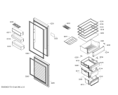Схема №3 KGV39VW31G Bosch с изображением Поднос для холодильника Bosch 00745444