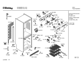 Схема №3 3FG5682DC с изображением Панель для холодильной камеры Bosch 00360944