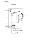 Схема №1 KI410D50/4Y с изображением Корпусная деталь для чайника (термопота) Seb SS-201106