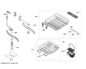 Схема №6 SHX43M02UC с изображением Панель управления для посудомоечной машины Bosch 00665186