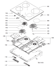 Схема №1 HI 6454F   -Induction (900002289, HI 6454F) с изображением Субмодуль для духового шкафа Gorenje 100112