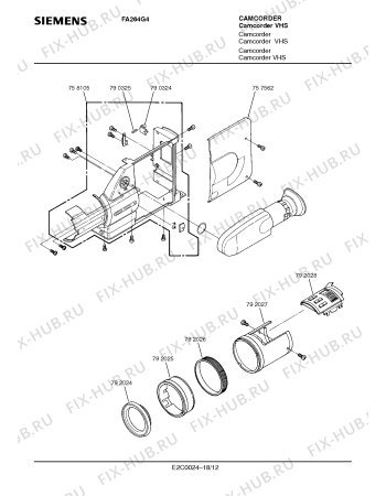 Схема №16 FA244G4 с изображением Транзистор для видеотехники Siemens 00738536