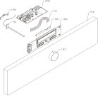 Схема №1 EB450E (545908, BO4CO4L1-42) с изображением Панель для электропечи Gorenje 547734