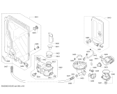 Схема №5 SMS65E22GB AquaStar 6L, Exxcel с изображением Передняя панель для электропосудомоечной машины Bosch 00744200