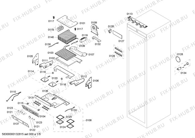 Схема №4 RW414260 с изображением Противень для холодильника Bosch 00664514