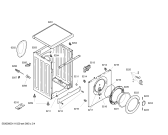 Схема №4 WFH209AEE Bosch WFH209A с изображением Модуль управления для стиралки Bosch 00489073