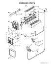 Схема №8 5VWT71REYF с изображением Сосуд для холодильной камеры Whirlpool 482000014931