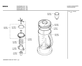 Схема №6 MUM6612EU с изображением Пружина для кухонного комбайна Bosch 00025985