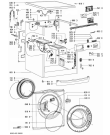Схема №2 AWOE 8751 с изображением Декоративная панель для стиралки Whirlpool 480111102962