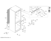 Схема №3 KGV36VW20R A+ с изображением Дверь для холодильной камеры Bosch 00711774