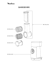 Схема №4 QA401GB7/6R0 с изображением Электромотор для кухонного измельчителя Moulinex MS-0A13212