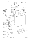 Схема №2 ADP 4549 WH с изображением Микромодуль для посудомоечной машины Whirlpool 480140102535