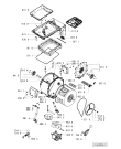 Схема №2 EV 500 с изображением Обшивка для стиралки Whirlpool 481245210781