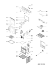 Схема №1 IFW 4841 C BL UK с изображением Всякое для духового шкафа Whirlpool 481011047314