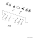 Схема №1 EHBZB с изображением Панель для электропечи Aeg 5617155246