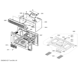 Схема №8 HMV8050 с изображением Лопасти вентилятора для плиты (духовки) Bosch 00604463
