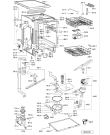 Схема №2 ADP 4307 с изображением Панель для посудомойки Whirlpool 481245373538