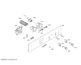Схема №6 B14M42N3AU с изображением Панель управления для плиты (духовки) Bosch 00674448