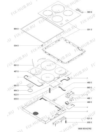 Схема №1 AKM 989/NE с изображением Втулка для электропечи Whirlpool 481244039368