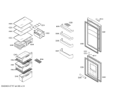 Схема №4 3KFL7650 с изображением Переключатель для холодильника Bosch 00607946