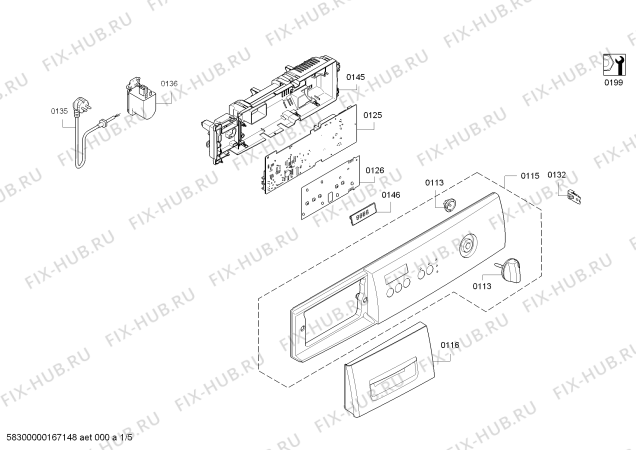 Схема №5 WAE28271SN Maxx 7 VarioPerfect с изображением Ручка для стиралки Bosch 00629316